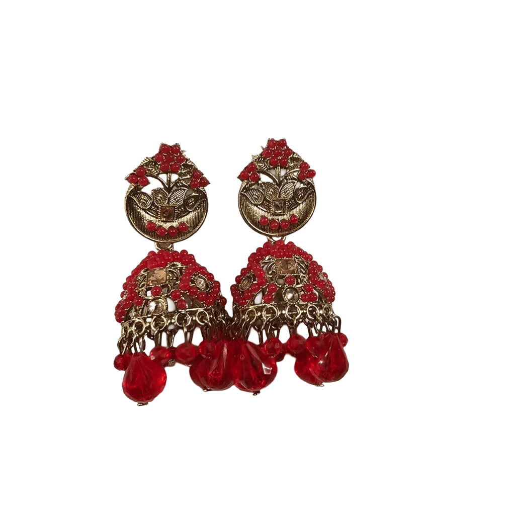 Oxidized Jhumka Combo view 2