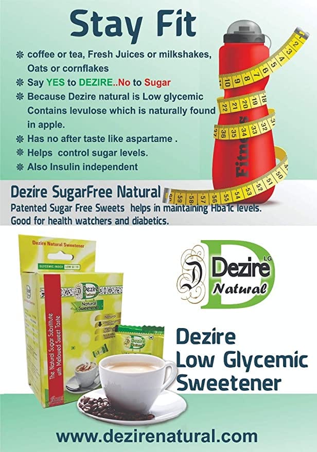 Dezire Natural Low GI Sweetener - Diabetic Friendly view 2