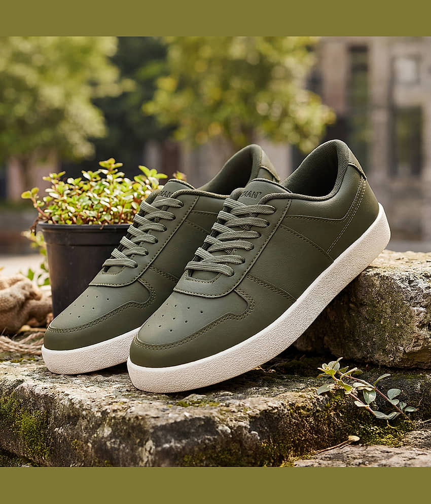 Neemans Neeman's Mono Court Sneakers for Men Brown Men's Sneakers