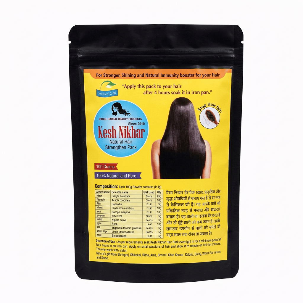 Kesh Nikhar- For Strengthening Your Hair (100 gm Pouch) (pack of 5)