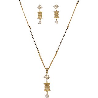 Hetprit Trendy Brass Pendent Combo Set For Women view 2