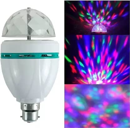 Elecsera Crystal LED Light, LED Disco Light for Party,Diwali,Christmas Decoration Single Disco Ball (Ball Diameter: 2.5 cm) view 2