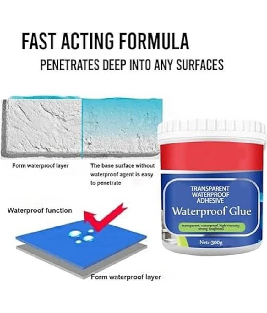 Waterproof Crack Seal Glue 300g (Pack of 1 ) view 2