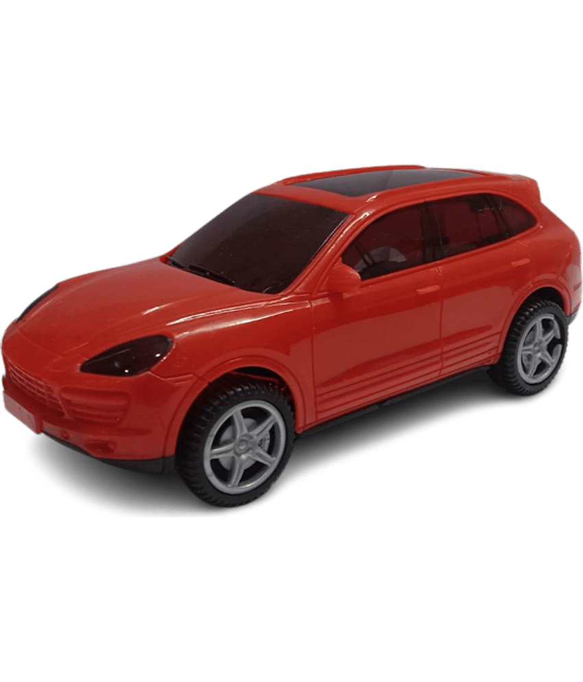 YESKART - Red Plastic Car ( Pack of 1 ) view 2
