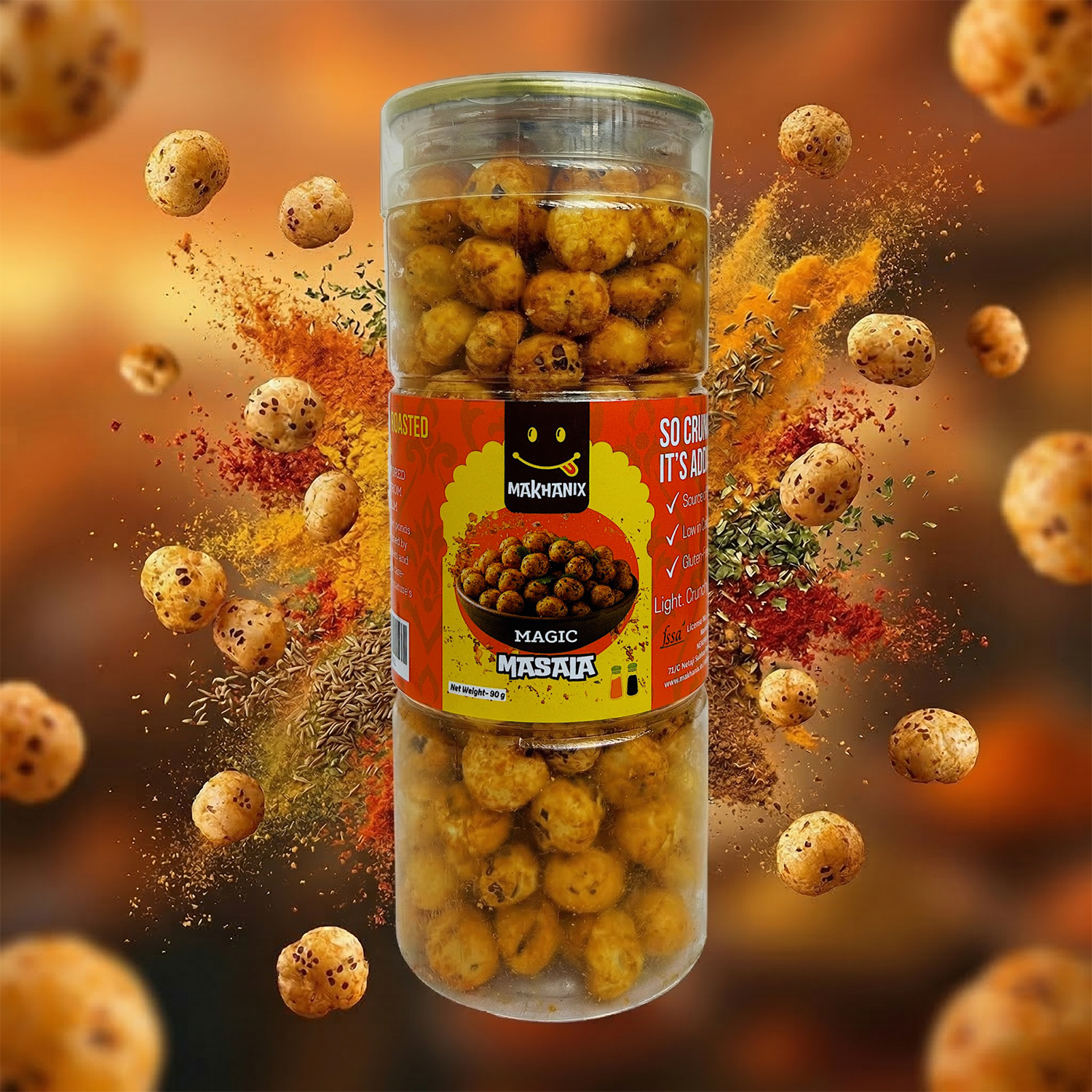 Magic Masala Makhana (90g) view 2
