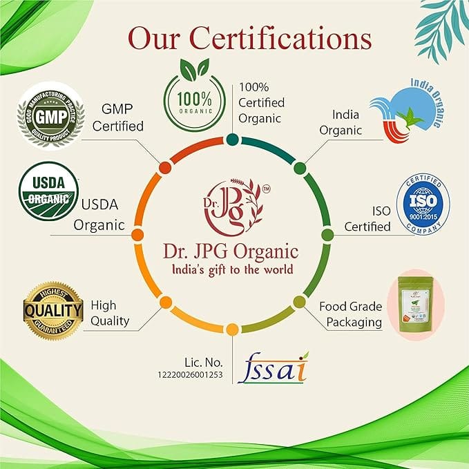 Dr. JPG Organic Herbals Pure Natural Kapoor kachri powder/Kapur Kachri Powder/ISO & GMP Certified (200g) view 2