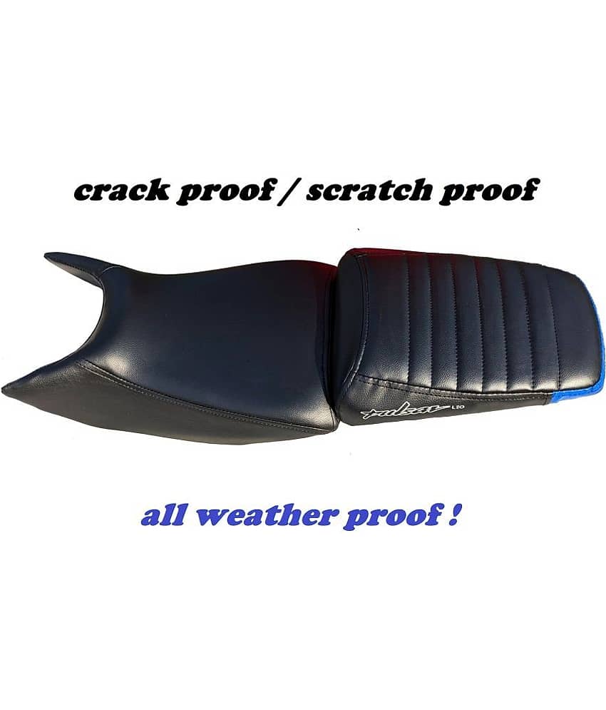 PULSAR 125 SPLIT BIKE SEAT COVER view 2