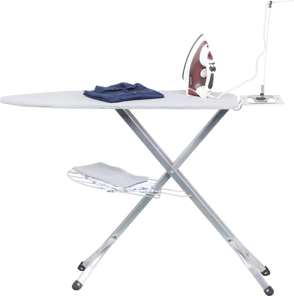 Jaimini by KSI Iron Table for Ironing Clothes | Press Stand for Home - Adjustable & Foldable Ironing Board view 2