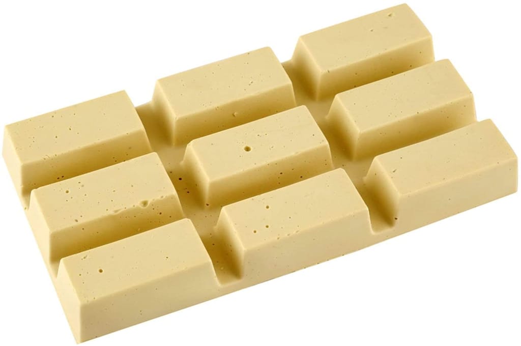 Elecsera Brazialian White Chocolate wax Body Wax with Organic Cocoa - Professional Body Face Arm Legs Hair Removal Wax for All Skin Type (White Chocolate Wax) Wax (500 g) view 2