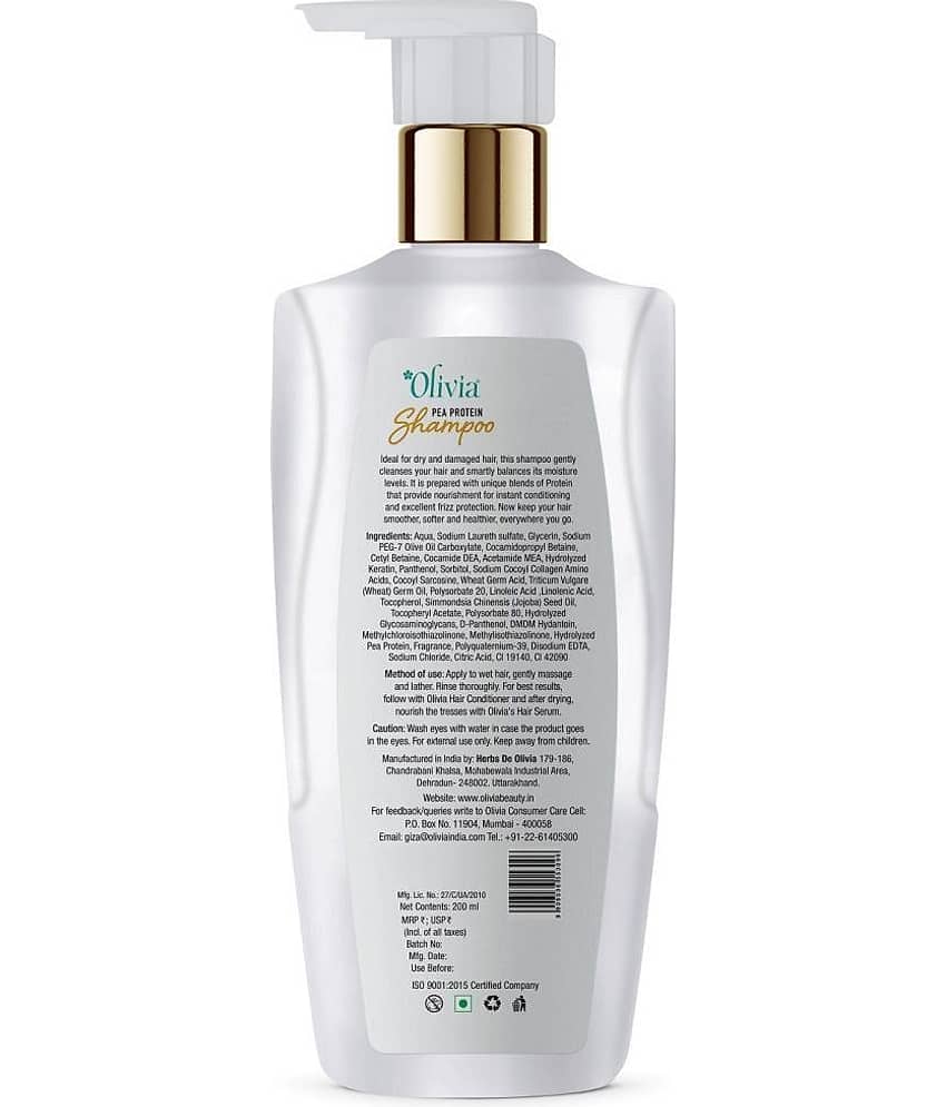 OLIVIA Damage & Repair Shampoo 200 ml ( Pack of 1 ) view 2