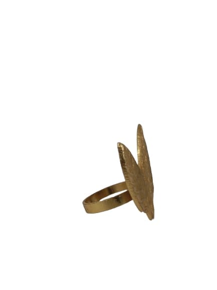 All Home Collection Brass Plated Napkin Ring view 2