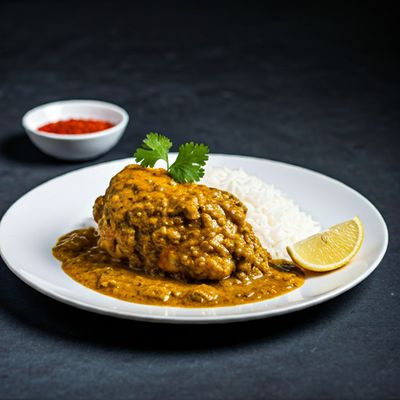 Neychoru with Chicken Curry