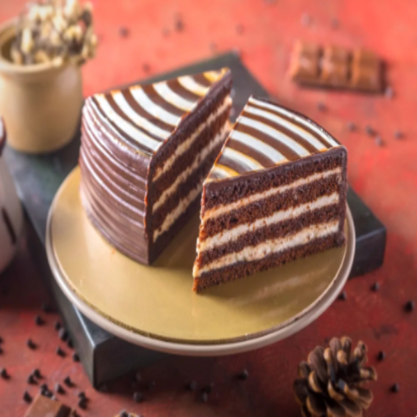 Monginis Zebra Torte Pastry