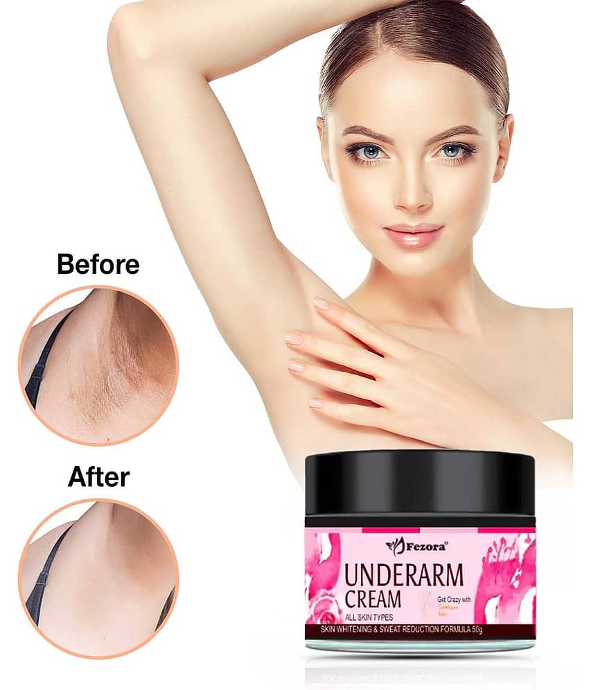 Smartdrops Underam Whitening Skin Brightning Cream Hand Cream 50 g - Pack of 4 view 2