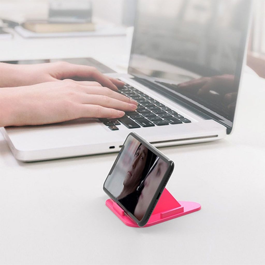 DHRUVINSRI 3-Angle Pyramid Mobile Stand: Versatile, Stable Stand for Phones and Tablets with Multiple Viewing Angles view 2