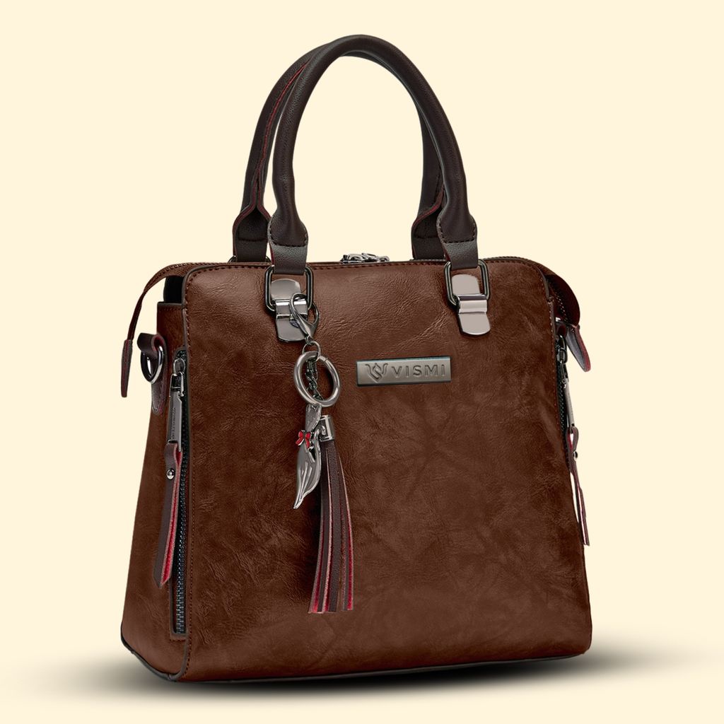 VISMIINTREND Stylish Sling Bag | Pu Leather Crossbody Satchel Bag | Women Handbag for Office | Travel | Daily Use | Detachable Adjustable Strap view 2