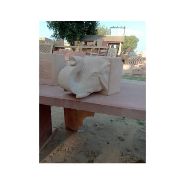 Sandstone Statue view 2