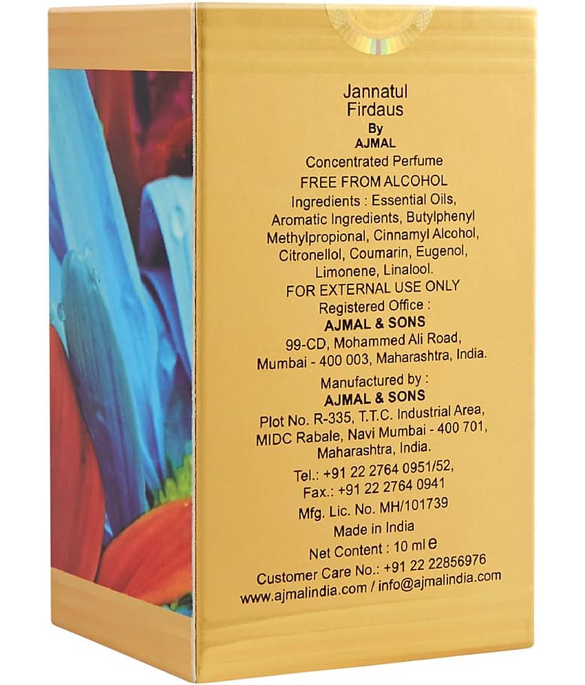 Ajmal Jannatul Firdaus Attar Floral & Spicy Fragrance Long Lasting Attar Men & Women 10ML Pack of 1 view 2