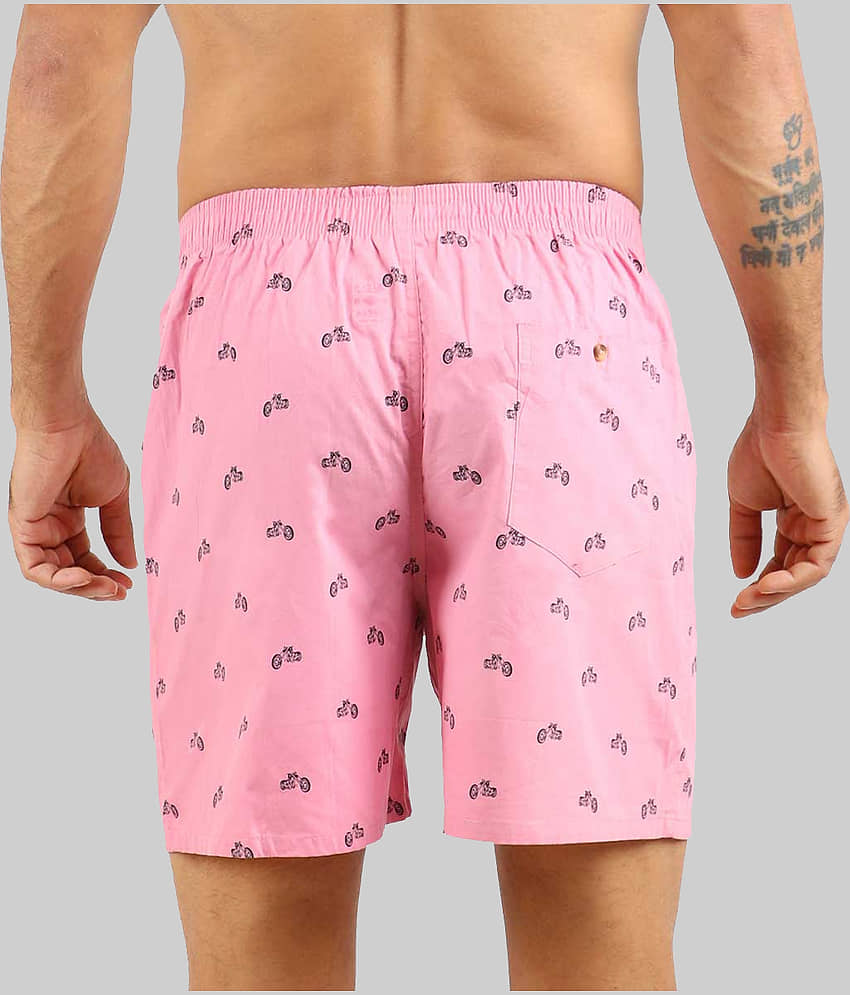 Supersquad Pack of 1 Cotton Boxers For Men's ( Sky Blue ) view 2