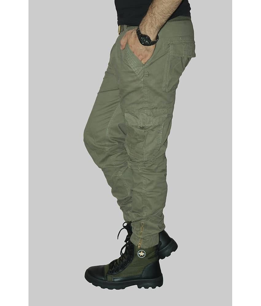 HYMEN LEGIONS Regular Flat Men's Cargos - Off White ( Pack of 1 ) view 2
