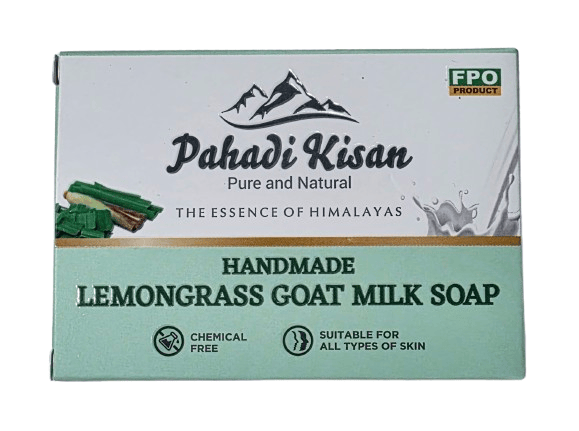 Lemongrass Goat Milk Soap 100 gm view 2