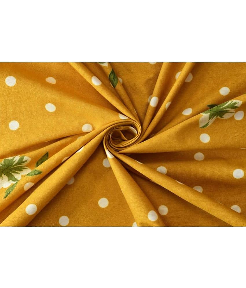 Apala Microfiber Double Bedsheet ( Yellow ) view 2