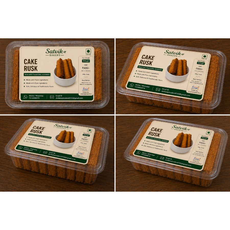 Cake Rusk - 500 gm view 2