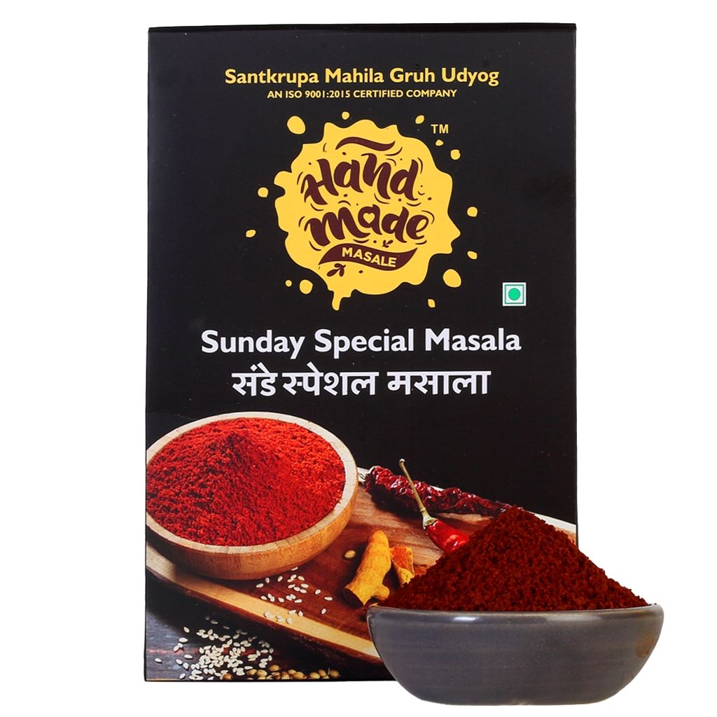 Handmade Masale Sunday Special Masala - 100% Natural & Authentic Indian Spices" view 2