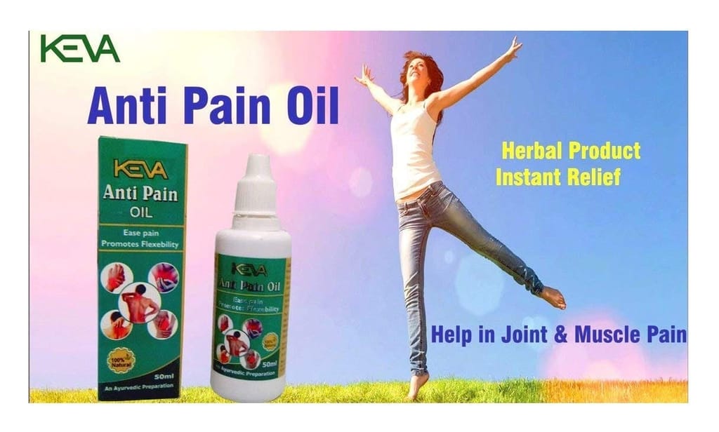Keva Anti Pain Oil Combo (Pack of 4) For Men & women -200 ml(4*50ml) view 2