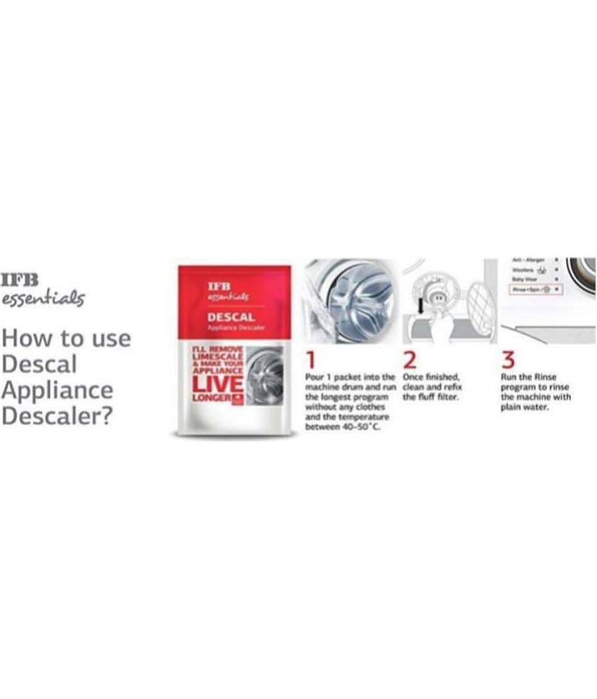 IFB DESCALING POWDER - Stain Remover Powder For All Fabrics ( Pack of 6 ) view 2