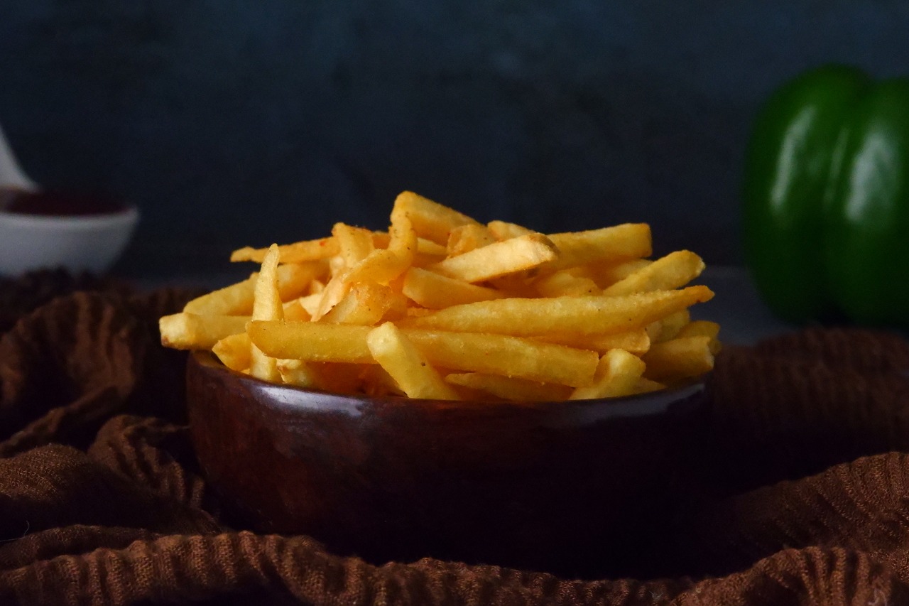 Chilli garlic fries