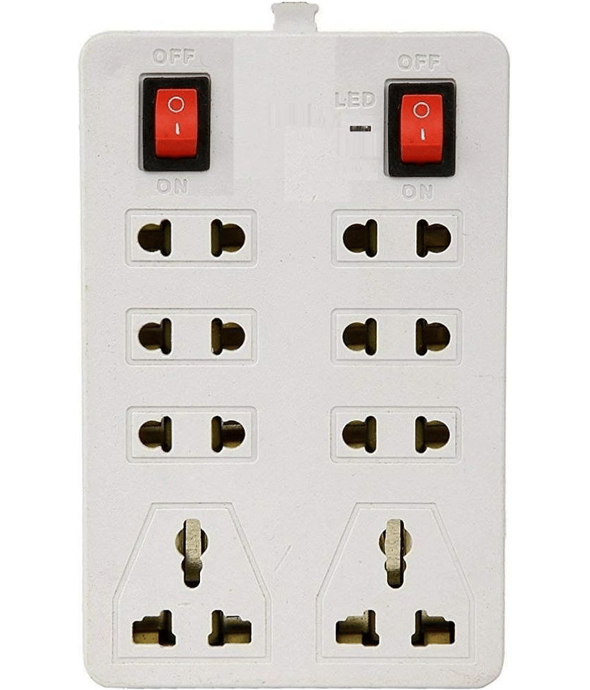 AMOR 8 Socket Extension Board Suitable for Mobile and Laptop Charging Socket Extension Board view 2