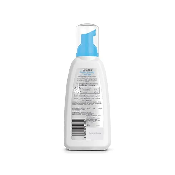 Cetaphil Gentle Foaming Cleanser for Dry to Normal Sensitive Skin - 236 ml view 2