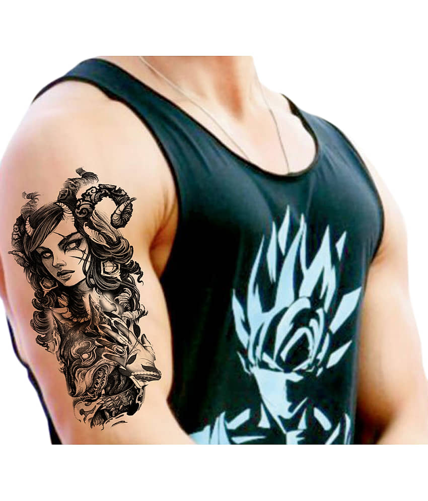 The Canvas Arts Realistic Look Waterproof Temporary Tattoo Sticker Body Tattoo view 2