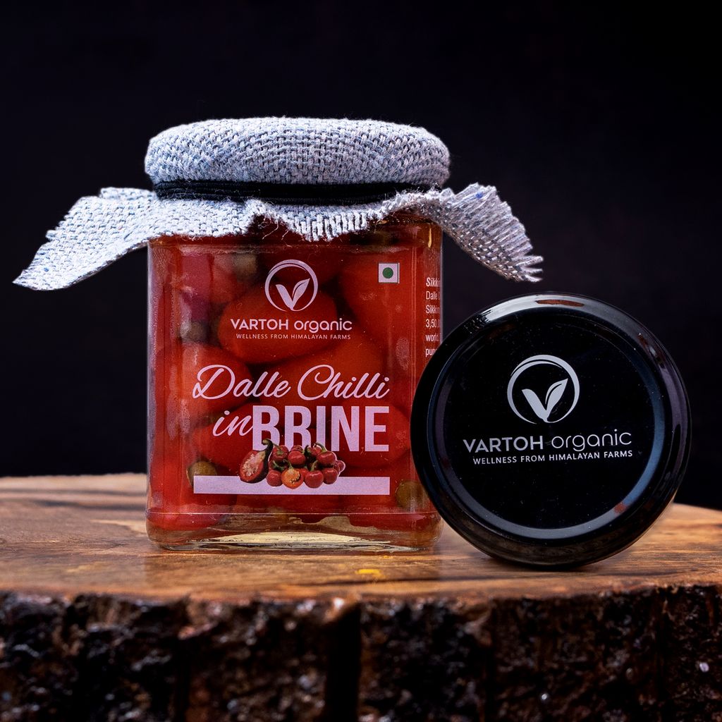 Vartoh Organic Dalle Chilli in Brine view 2