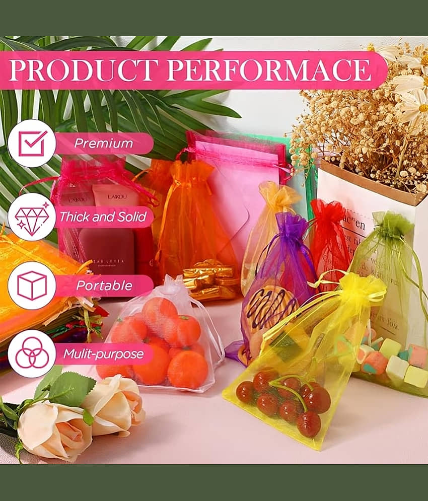 Multicolor Shagun and Gifting Gift Jewelry Daily Gold Ribbon Candy Festival ( 10 Pcs ) view 2