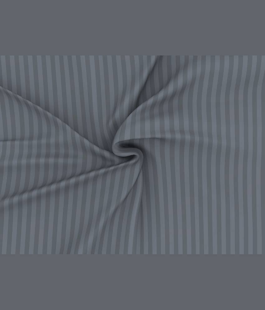 Apala Microfiber Double Bedsheet ( Grey ) view 2