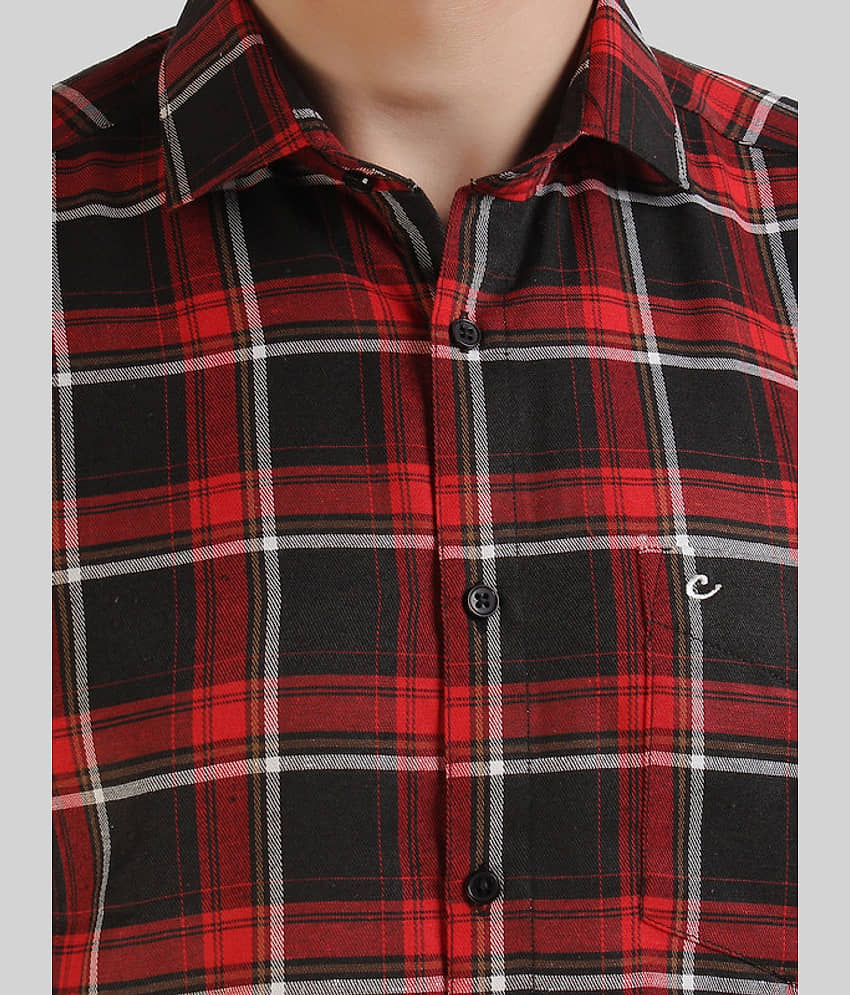 Comey - Black 100% Cotton Slim Fit Men's Casual Shirt ( Pack of 1 ) view 2