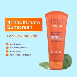 Lotus Herbals Ultrarx Matte Sunscreen Spf 50+ Pa++++Dermatologically Tested50G (Pack Of 2) view 2