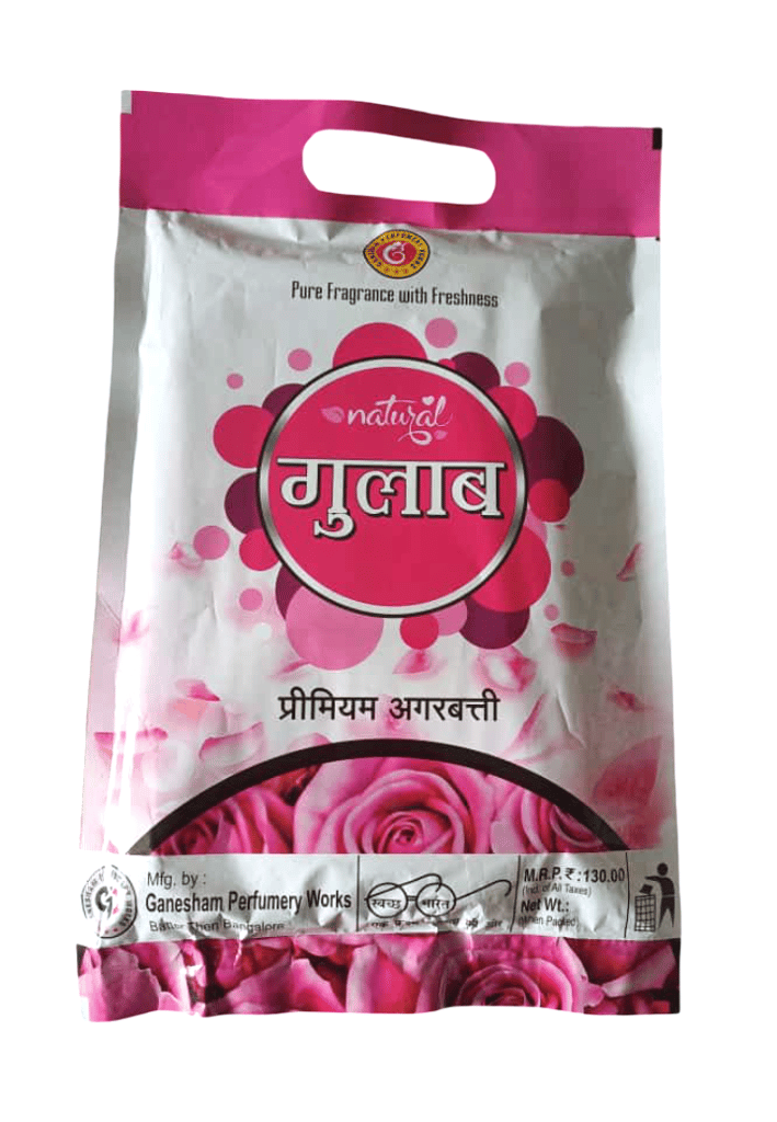 Ganesham Natural Gulab Premium Agarbatti view 2