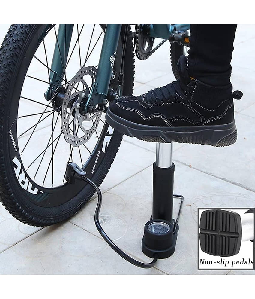 GMPex High Pressure Foot Air Pump - Foot Pump Motorbikes & Bicycles ( Pack of 1 ) view 2