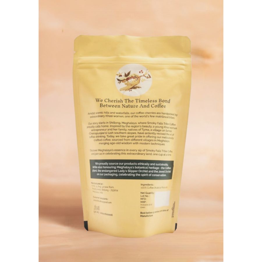 MEDIUM ROASTED COFFEE BEANS - 100 gm - 100 gm view 2