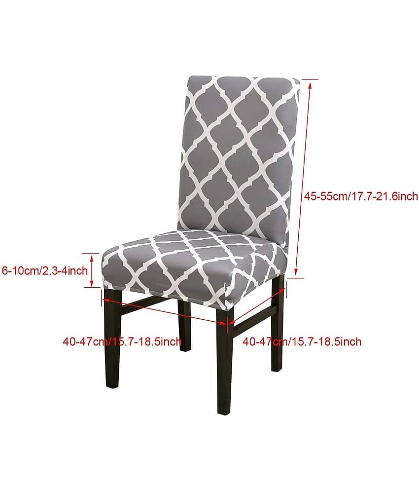 House Of Quirk 1 Seater Polyester Single Sofa Cover Set view 2