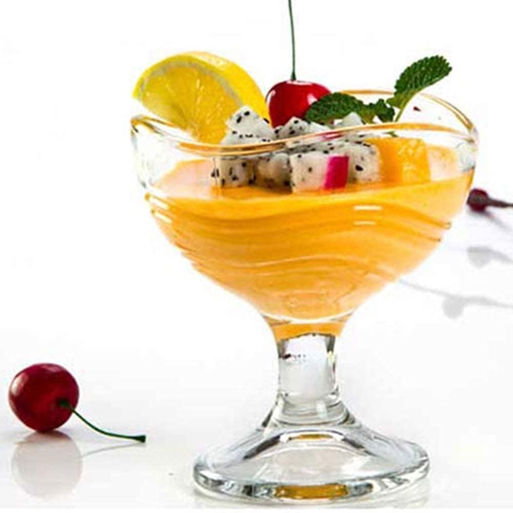 Ice Cream Dessert Bowl | Crystal Glass Dishes | Elegent Bowls for Serving Ice Cream, Pudding & Other Desserts | Ideal for Gifting & Daily use | view 2