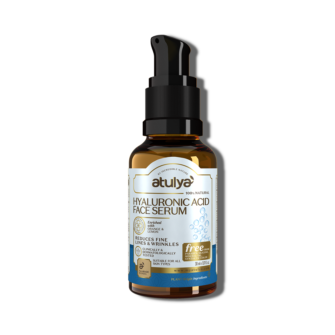 Atulya Hyaluronic Acid Face Serum for Fine Lines and Wrinkles - 30ml view 2