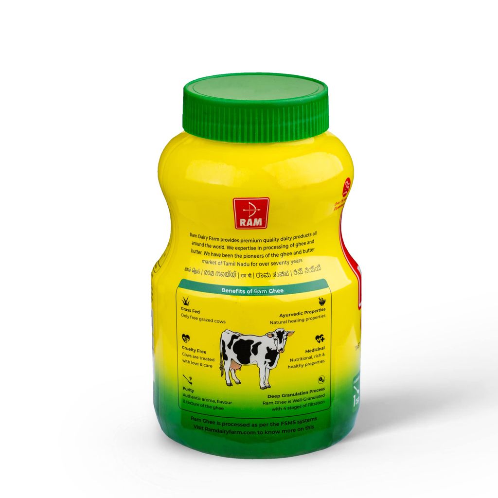 Ram Ghee 500ml Jar view 2