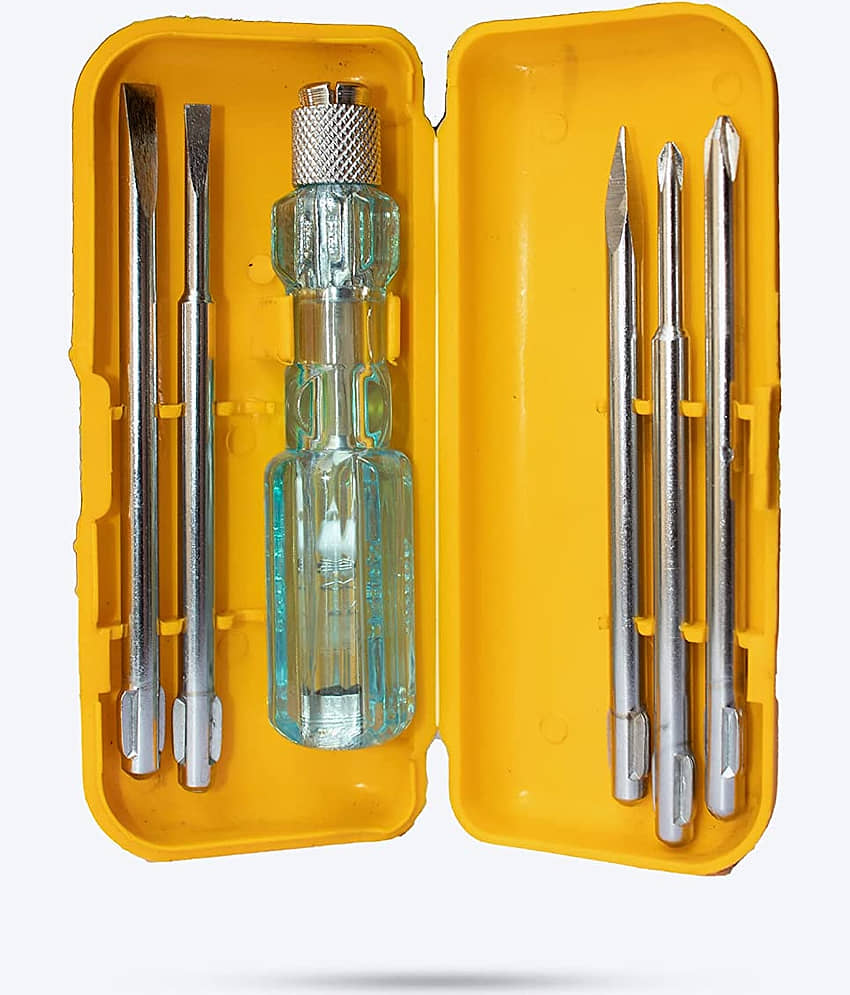 Aldeco Heavy duty Grip Combination Plier (Pilash), Cutter, 5in1 Screw Driver Set. Perfect Combination of Hand Tools. view 2