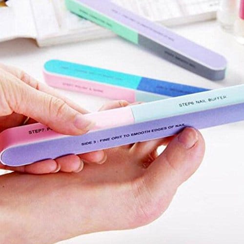Rack Jack Multifunction 6 Sided Nail Filer Tool - Single Piece view 2