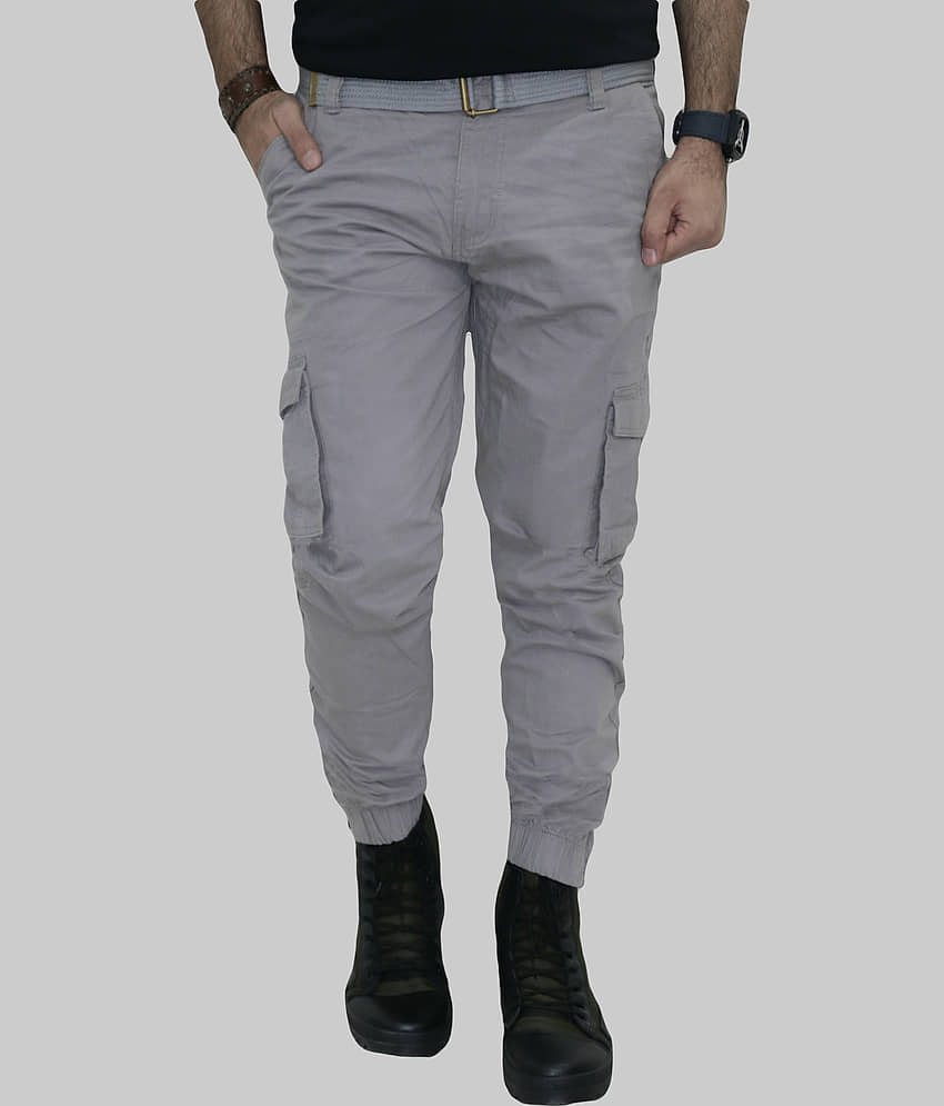 HYMEN LEGIONS Regular Flat Men's Cargos - Off White ( Pack of 1 )