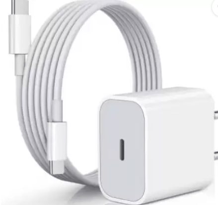 Pandaco 20 W Quick Charge 3 A Wall Charger for Mobile with Detachable Cable (White, Cable Included)